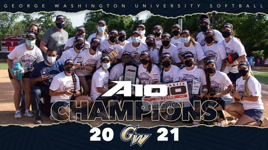 GRAPHIC: 2021 A-10 Softball Champions