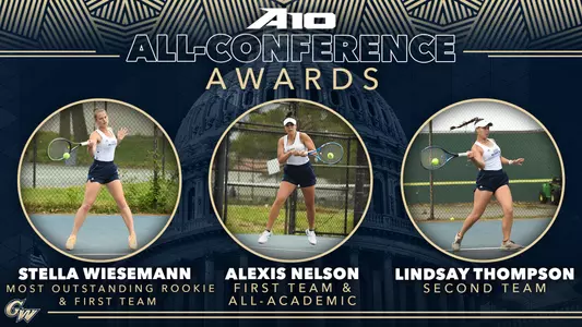 Women's Tennis All Conference Award winners