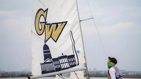 GW sailing on Potomac River