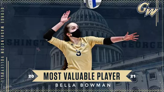 Bella Bowman volleyball team MVP
