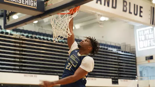 Noel Brown goes to the rim.