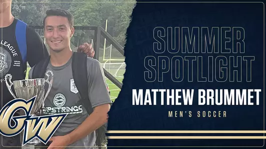 GRAPHIC: Summer Spotlight: Matthew Brummet of Men's Soccer