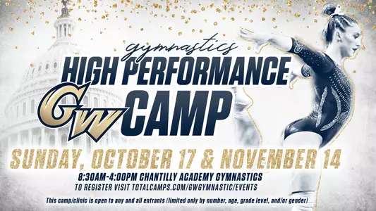 Gymnastics Camp Promo graphic