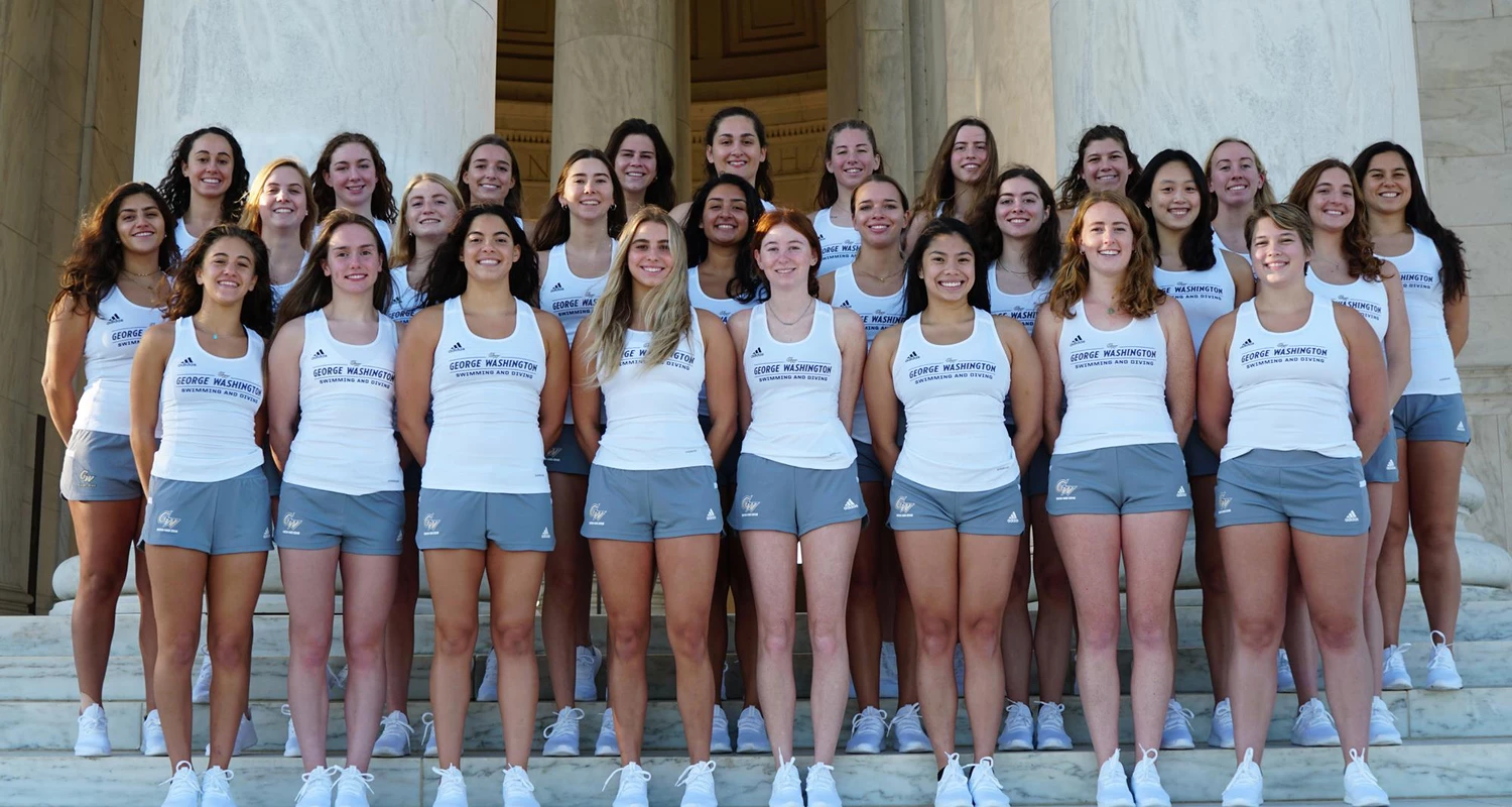 2021-22 GW Women's Swimming & Diving