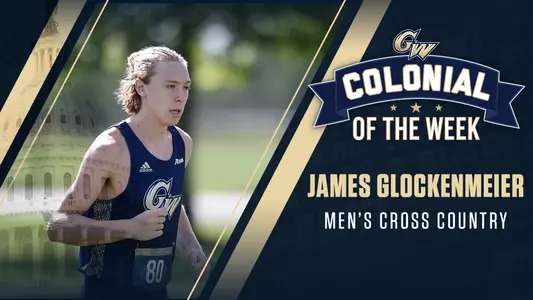 Colonial of the Week: James Glockenmeier Men's Cross Country