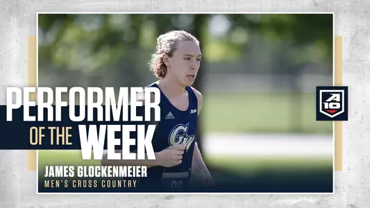 James Glockenmeier Earns A-10 Performer of the Week honors