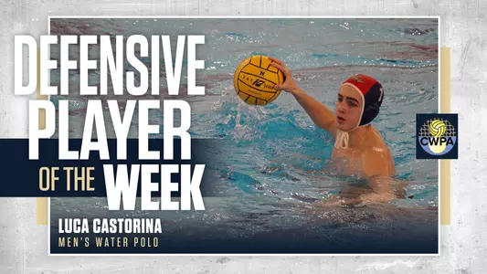 GRAPHIC: Luca Castorina, MAWPC Defensive Player of the Week