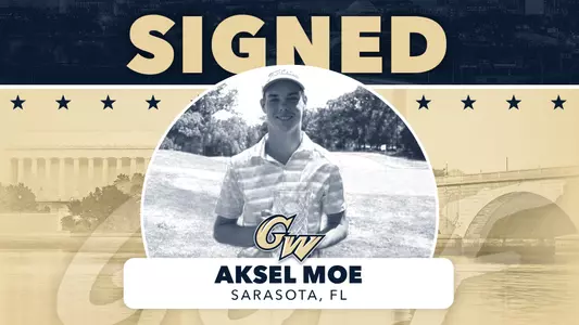 Aksel Moe signs with GW golf