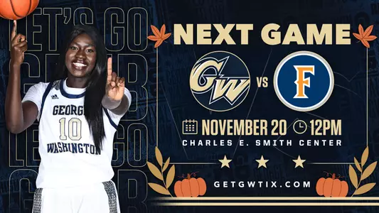GW WBB v. CSU Fullerton Screens