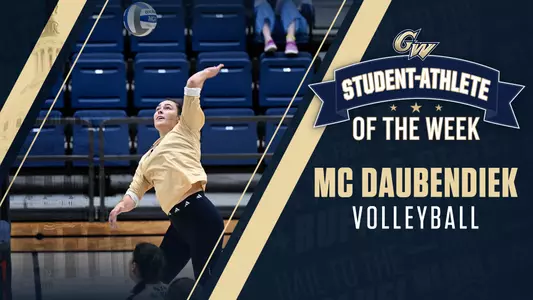 Student-Athlete of the Week: MC Daubendiek, Volleyball