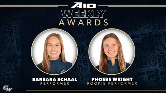 Schaal, Wright win A-10 weekly awards