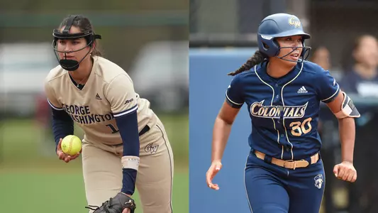 Sierra Lange and Mia Parker have won A-10 weekly awards.