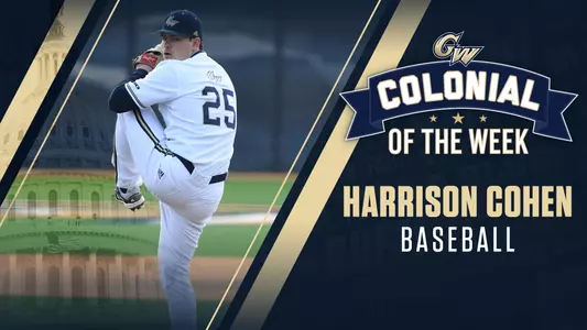 Colonial of the Week: Harrison Cohen