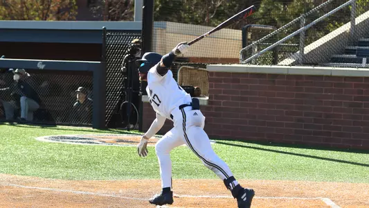 Cade Fergus slugs a homer against Georgetown