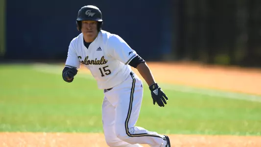 Noah Levin runs the bases at home in 2022