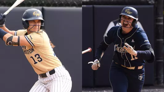 Sierra Lange and Maddie Spell have earned A-10 weekly awards.