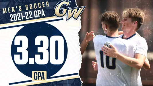 GRAPHIC: Men's Soccer 2021-22 GPA: 3.30