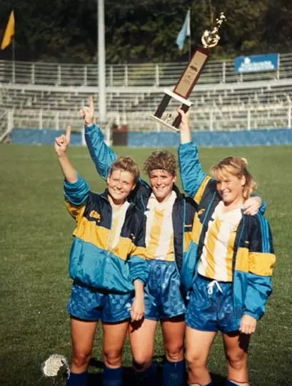 Maureen Schafer was a member of the GW women's soccer and rowing teams from 1987-1991.