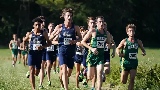 GW men's cross country competes against George Mason at the Battle of the Georges