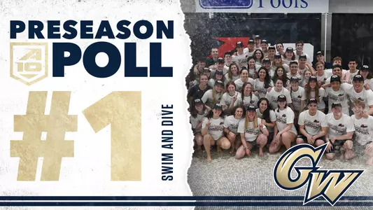Swim and Dive Preseason Poll Graphic