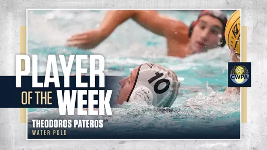 Theodoros Pateros Player of the Week
