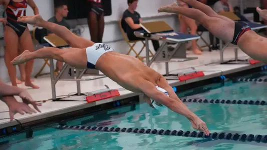 Men's Swimming and Diving vs Virginia Tech
