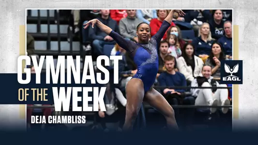Deja Chambliss named EAGL Gymnast of the Week