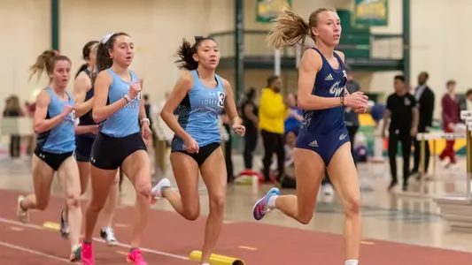 GW women's indoor track competes at the 2023 Patriot Games, Hosted by George Mason
