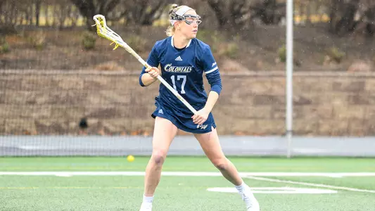 Kerry McKeever looks to pass at Monmouth