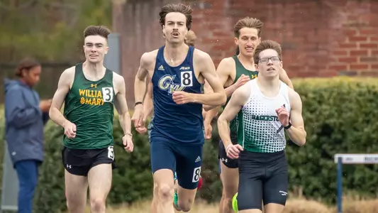 Ryan Fowkes leads the pack at the Fred Harvey Invitational