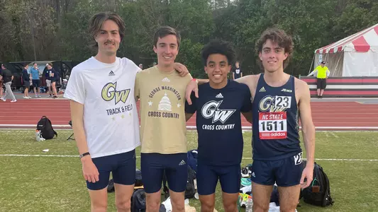 Men's outdoor track at the Raleigh Relays