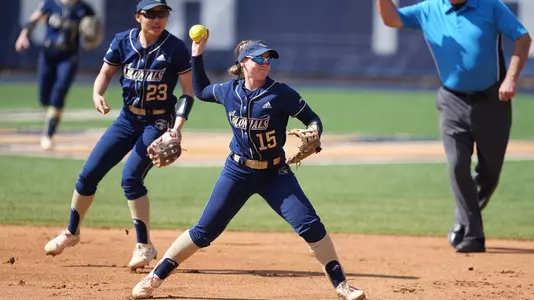 Arizona Ritchie concerting an unassisted double play