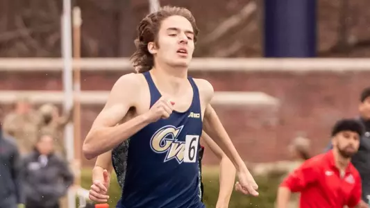 Michael Bohlke races at the Fred Harvey invite