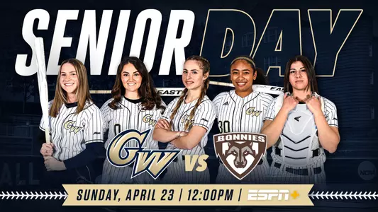 Softball 2023 Senior Day Poster