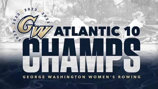 Women's Rowing Wins 2023 A-10 Championship