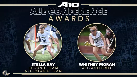 Stella Ray and Whitney Moran earn all conference awards