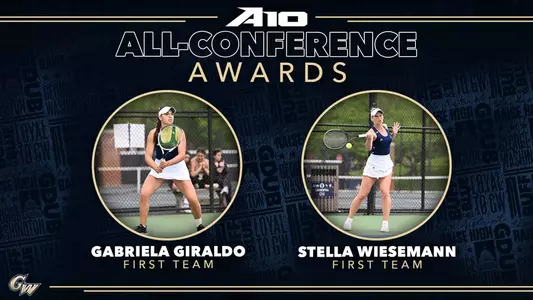 Gabriela Giraldo and Stella Wiesemann named to Atlantic 10 First Team