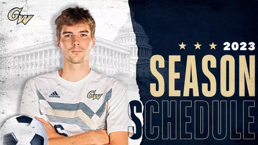 Men's Soccer Season Announcement Graphic