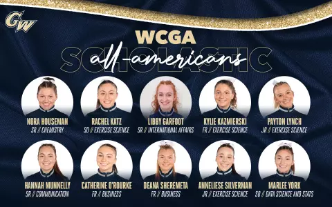 2023 Gymnastics WCGA Academic Honorees