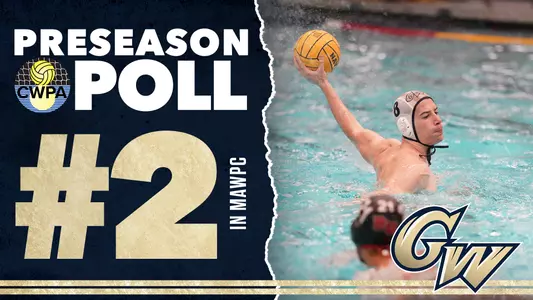 Water Polo CWPA Preseason Poll Graphic