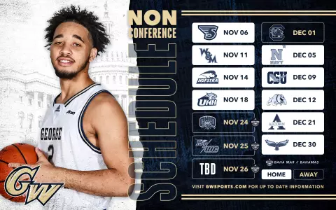 2023-24 Men's Basketball Non-Conference Schedule