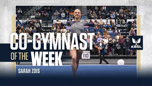 Sarah Zois EAGL Co-Gymnast of the Week