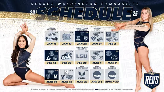 2025 Gymnastics Schedule