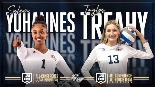 Sally Yohannes & Taylor Treahy All-Conference