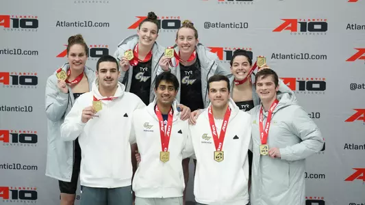 GW 400 Medley Relay Champions