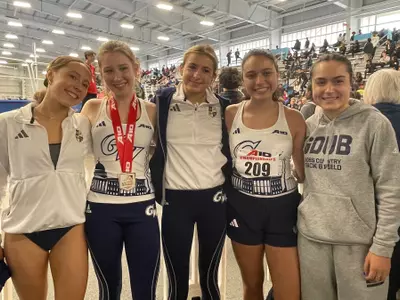 GW at the 2024 A-10 Indoor Championships