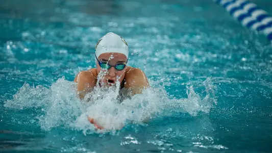 Ava DeAngelis swimming breaststroke