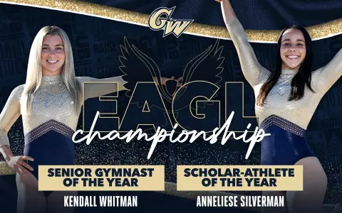 Gymnastics EAGL Major awards graphic