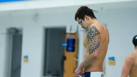 Djurjde Matic preparing to swim at A-10s