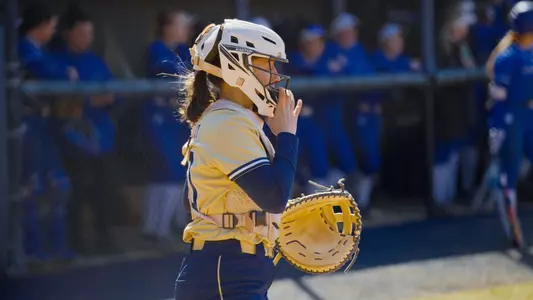 Allison Heffley at the GW Softball Field